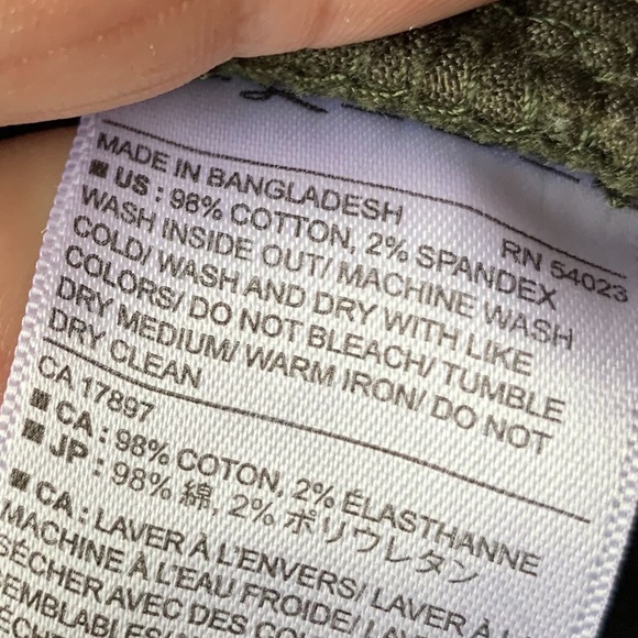 Banana Republic green chinos 34 x 32 - Picture 6 of 6